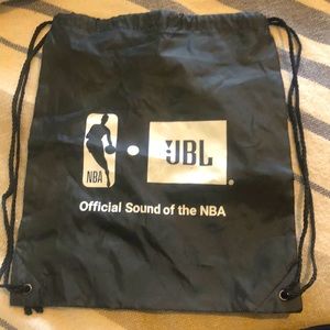 Official Sound of the NBA • JBL Black Drawstring Bag / In Good Cond. / Used Once